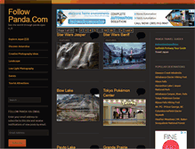 Tablet Screenshot of followpanda.com